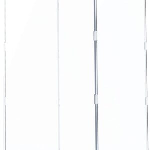 Acrylic Display Case Bearbrick 1000% Dustproof Protective Showcase Stand, Clear Countertop Acrylic Boxes for Display Doll Action Figure Home Deco Storage Cube with Base(15.3x9.8x29.1 inch)