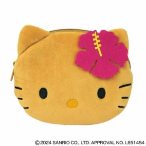 Hello Kitty Sun Tanned Face Pouch Kuji 2025 Sanrio New Japan